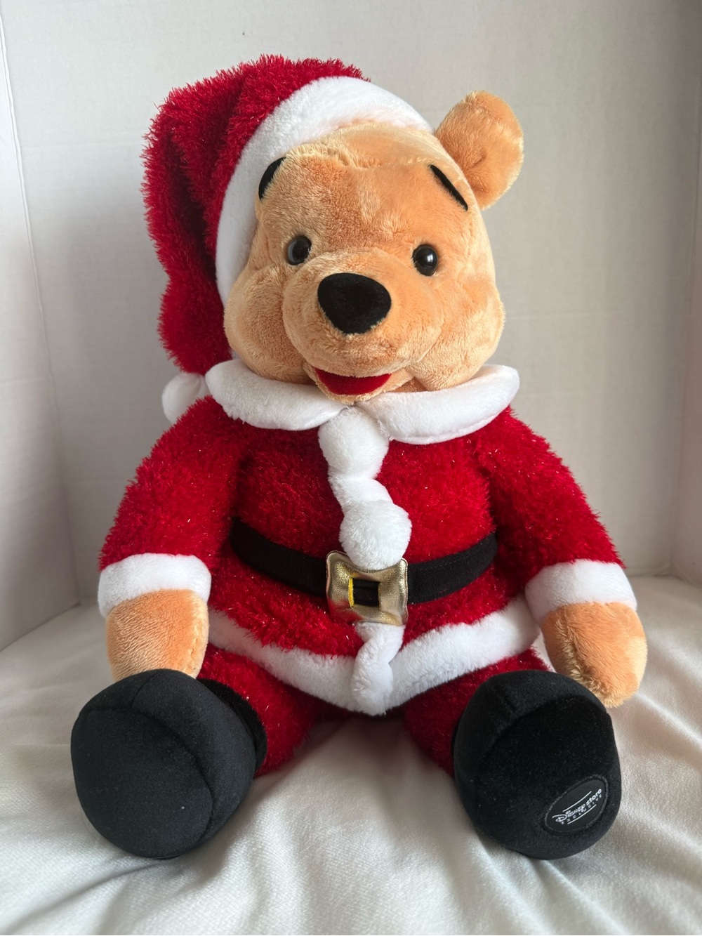 DiSNEY Store Exclusive 20" Plush Christmas Santa Winnie the Pooh